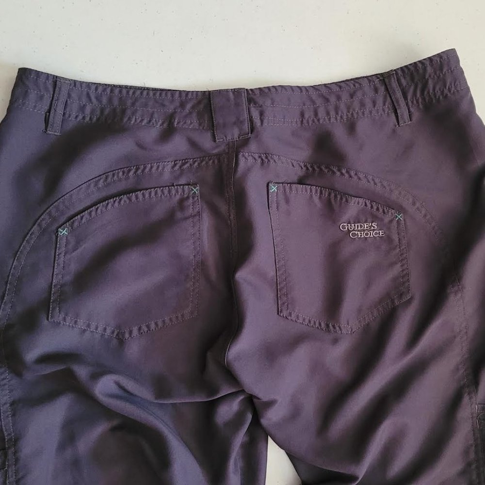 GUIDE'S CHOICE Women's outdoor convertible fishing pants - size 10 - Picture 6 of 6